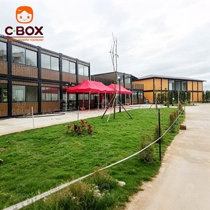 Cbox Easy Assemble Prefab Flat Pack Office Hospital Disaster Relief Modular Sandwich Panel Dormitory Mobile Container House - Product Image 3