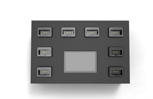 Station d'accueil multi-caméras avec écran tactile TFT LCD 7 pouces, prend en charge 8 caméras corporelles, téléchargement de données, chargement, disque dur amovible - Product Image 2