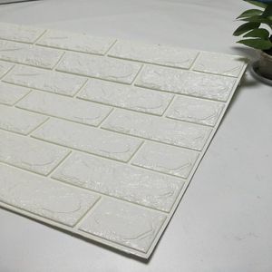 Briques en mousse 3D de 3 à 7 mm d'épaisseur, papier peint, imperméable, isolation acoustique, décoration murale pour chambre à coucher, bureau, rénovation intérieure - Product Image 2