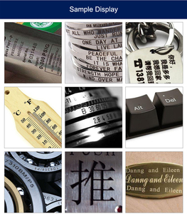 Automatic CNC Gantry Fiber 10W/20W <strong>Portable</strong> Precision Marking <strong>Engraving</strong> Cutting <strong>Machine</strong> for Jewelry Metal Stamping Air Cooling - Product Image 4