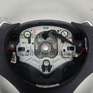 Volant de direction en Alcantara marron avec bande supérieure pour BMW E90 E91 E92 E93 Série 3 - Produits phares - Product Image 6