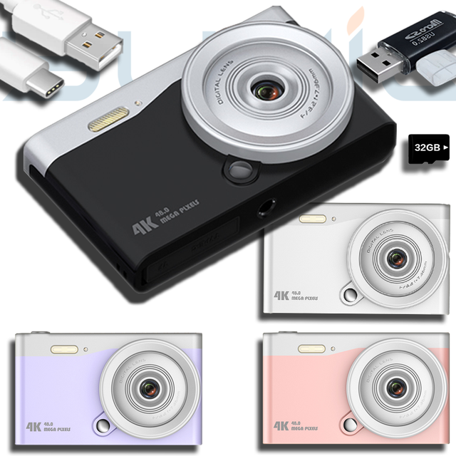 Yuniq Compact Camera for Clear Photos and Videos Capture Your Everyday Moments Auto Focus Q10