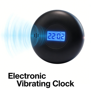 Reloj <span class=keywords><strong>Despertador</strong></span> Digital LED Portátil con Funcionamiento <span class=keywords><strong>a</strong></span> Baterí<span class=keywords><strong>a</strong></span>, Fuerte Vibración y Luz de Fondo para Personas Sordas y Ciegas, Ideal para Despertar <span class=keywords><strong>a</strong></span> Personas que Duermen en la Mesa/Escritorio - Product Image 4