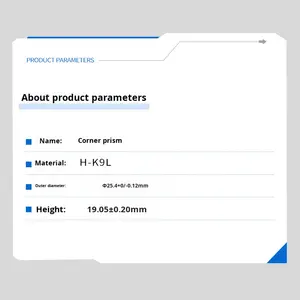 해외 바이어 전용 고정밀 광학 기기 쿼츠 프리즘 제조사 직도매 - Product Image 2
