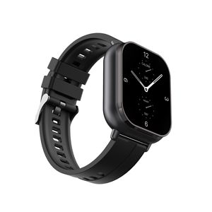 Montre connectée avec écouteurs cachés 2 en 1, lecture de musique, moniteur de fréquence cardiaque, appels + NFC - Product Image 1