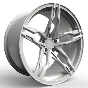 Jantes de voiture en alliage d'aluminium forgé personnalisées, jantes forgées roses pour voiture, production rapide d'échantillons - Product Image 3