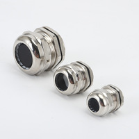 Presse-étoupe en laiton/nylon/acier inoxydable étanche IP68 M20 4-8mm nickelé filetage G Marque ML -40°C +100°C Certifié ATEX