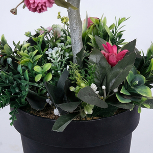 <b>Artificial</b> Flower <b>Tree</b> Decorative Floral Plant Potted <b>Artificial</b> Plant Indoor Outdoor Wedding Event Home Decor - Product Image 3