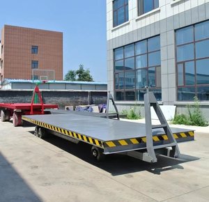 वेयरहाउस हैंडलिंग के लिए फ्लैटबेड प्लेटफॉर्म कार्ट - Product Image 2