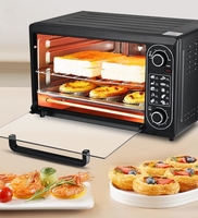 Four électrique intelligent 48L Grande capacité Métal Multifonctionnel pour usage domestique - Cuisson Convection Toast Export Transfrontalier