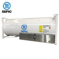 Vente directe d'usine Conteneur-citerne ISO T75 de 20 pieds pour le stockage de gaz liquéfiés, d'oxygène, d'azote et d'hélium