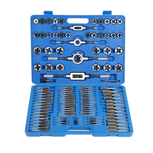 Kit d'outils combinés professionnel OEM Pexmientas Easy Carry pour <span class=keywords><strong>tarauds</strong></span> <span class=keywords><strong>et</strong></span> <span class=keywords><strong>filières</strong></span>, en acier métrique pour roulements - Product Image 1