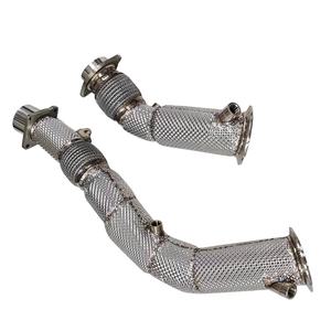 Tubo de <span class=keywords><strong>escape</strong></span> de acero inoxidable JTLD Performance 304 para <span class=keywords><strong>BMW</strong></span> F80 M3 F82 <span class=keywords><strong>M4</strong></span> F8X S55 tubos de <span class=keywords><strong>escape</strong></span> de prueba - Product Image 5