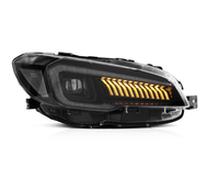 Phares LED d'usine pour Subaru WRX STI 2015-2021 avec clignotants séquentiels, système d'éclairage automatique, pièces de rechange