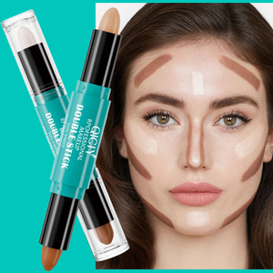 Nouveau Stick Correcteur, Bronzer, Contour Visage, Fond de Teint, Stylo Illuminateur et Stick Contour Double-embout pour Ombres - Product Image 1
