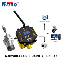 Capteur de proximité sans fil KJT économique M30 NPN PNP NO NC Sn 10/15mm DC24V AC220V avec CE
