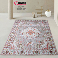 Meilleur prix de gros sur les tapis et ensembles de tapis modernes tissés à la main en polyester, populaires et confortables pour la maison