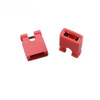 Distance 2.54MM Cavalier Cap Court-Circuit Bloc Pin Connexion Bloc Noir Jaune Bleu Rouge