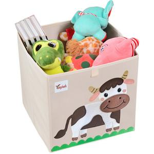 Boîtes de rangement pliables en tissu écologique, organisateur de rangement pour jouets, coffre à jouets pour enfants - Product Image 3
