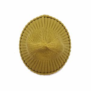 Gorro de algodón 100% de alta calidad, gorro de invierno tejido, venta al por mayor, gorros de rayas con parche de logotipo personalizado - Product Image 6