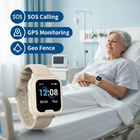 Reloj Inteligente GPS EV06 para Alzheimer y Demencia, Llamada de Emergencia SOS por Voz, Tarjeta SIM, Anti-Caídas, Seguimiento de Pacientes Discapacitados, Datos de Salud, Reloj SOS 4G