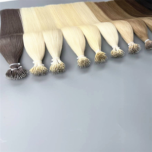 100% di alta qualità Remy Nano Ring extension per capelli europei sani e lisci tinti 100% capelli umani Remy Nano punte di <span class=keywords><strong>colore</strong></span> <span class=keywords><strong>biondo</strong></span> <span class=keywords><strong>chiaro</strong></span> - Product Image 1