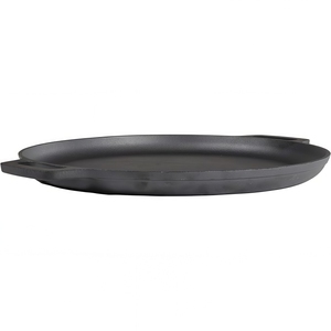 Sartén para Pizza de Hierro Fundido Precurado con 2 Asas Laterales para Cocina, Horno y Parrilla - Product Image 3