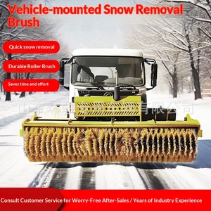 Cepillo Rodante Multifuncional para Nieve, Equipo de Limpieza de Nieve, Cepillo para Nieve Extraíble - Product Image 1