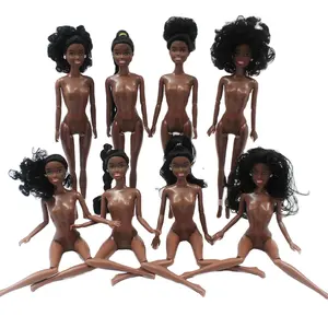 2022新款非洲黑色娃娃11关节身体衣服适用于11英寸可穿戴娃娃玩具配件