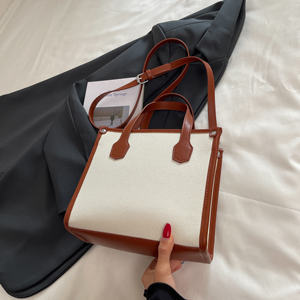 Nouveau <span class=keywords><strong>sac</strong></span> fourre-tout <span class=keywords><strong>à</strong></span> bandoulière brodé avec monogramme, un <span class=keywords><strong>sac</strong></span> <span class=keywords><strong>à</strong></span> <span class=keywords><strong>main</strong></span> polyvalent pour femmes. - Product Image 6