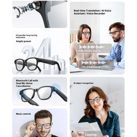 Gafas Inteligentes con IA 2026, con Cámara de 800w Píxeles, Transmisión en Vivo HD, Traducción Telefónica, Batería de Larga Duración, Control Táctil