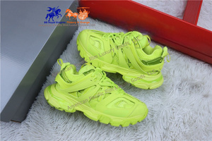 Sneakers de luxe High Luxury Track 3.0 en mesh et nylon, unisexes, style chunky, chaussures de marche avec LED, décontractées, pour hommes, Balenciaga. - Product Image 5