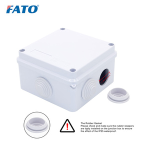 FATO Plastic Junction <strong>Box</strong> ABS IP65 With Rubber <strong>Plug</strong> <strong>Waterproof</strong> Enclosure Terminal <strong>Box</strong> Outdoor Distribution <strong>Box</strong> - Product Image 6