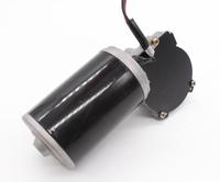 Moteur à engrenages à vis sans fin à aimant permanent 59ZYT haute performance 24V/36V/48V CC pour vélo électrique, ventilateur, moteur d'essuie-glace/transmission IP54