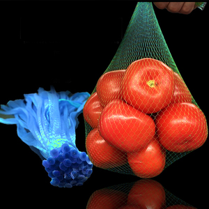 100pcs 10KG <strong>PE</strong> Customized Logo <strong>Mesh</strong> Pack <strong>Protective</strong> <strong>Fruit</strong> Vegetable <strong>Plastic</strong> Sleeve Packaging Net Bag for Onion Potato Egg - Product Image 3