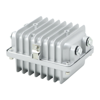 Boîtier électronique en aluminium personnalisé, amplificateur, boîtier en aluminium moulé sous pression, IP67, boîtier de projet de signal, boîte de projet, 128*94*78mm