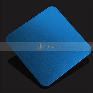 LL213 Good Price PVD Coating Blue Rose Gold <b>Sandblasted</b> Finish Stainless Steel Plate Matt Finish Decorative Cladding Bending - Product Image 2
