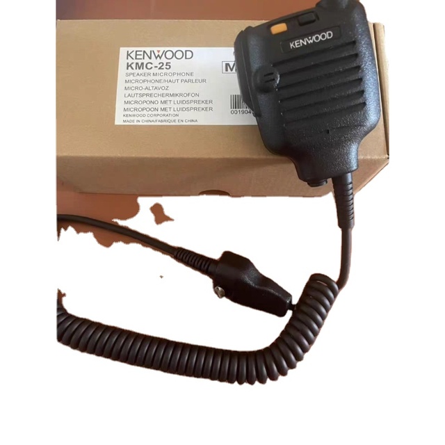 Interphone Hand & Shoulder Microphone KMC-25 Compatible with for KENWOOD Tk385/Tk480/TKD-3188/Tk3140/Tk3185