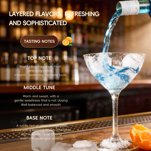 <span class=keywords><strong>Sirop</strong></span> <span class=keywords><strong>de</strong></span> cocktail professionnel Blue Curacao, neutralise la brûlure alcoolique, OEM/ODM pris en charge - Product Image 3