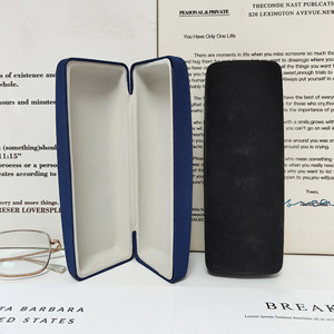 Solid Color Rectangle Eyeglasses Case Flip Design Pressure Resistant <b>Storage</b> <b>Box</b> For Prescriptions And Sunglasses Unisex - Product Image 4