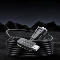 Cable Convertidor DTECH IOT5084(FT) de 10m, USB 2.0 a Serial RS-232 DB9 de 9 Pines, Compatible con WIN10