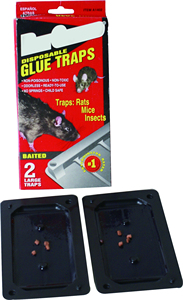 Trampa para ratones de adhesión fuerte no tóxica para el hogar, tablero de pegamento, trampa para ratones pegajosa, tablero de trampa para ratones de plástico con cebo - Product Image 2