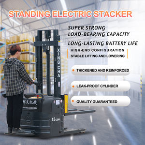 חם מוכר 4.5 מ 'מחסן חשמל <span class=keywords><strong>stacker</strong></span> 2500 lbs כוח-driven מלגזות חשמליות פרימיום מלגזות - Product Image 4