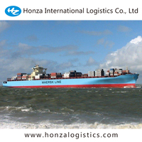 Agent maritime compétitif vers les pays africains avec conteneur d'expédition de fret maritime bon marché 40ft 20ft