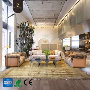 Hiện Đại Ý Vải Trắng Cắt Sofa Đặt Phòng Chờ Hiện Đại Desgin Thoải Mái Sang Trọng Lớn Modular Ghế Chất Lượng Cao Góc Sofa - Product Image 2