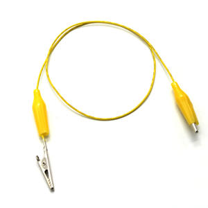 Juego de cables de prueba con pinzas de cocodrilo de 4 colores, 4 cables con pinzas de cocodrilo de doble extremo para pruebas de circuitos eléctricos - Product Image 6