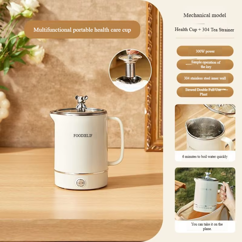 bianco (modello meccanico - colino per tè)