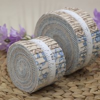 En stock, tissu de décoration intérieure, patchwork facile à coudre, projets de quilting DIY, Jelly Roll, tissu de literie 100% coton