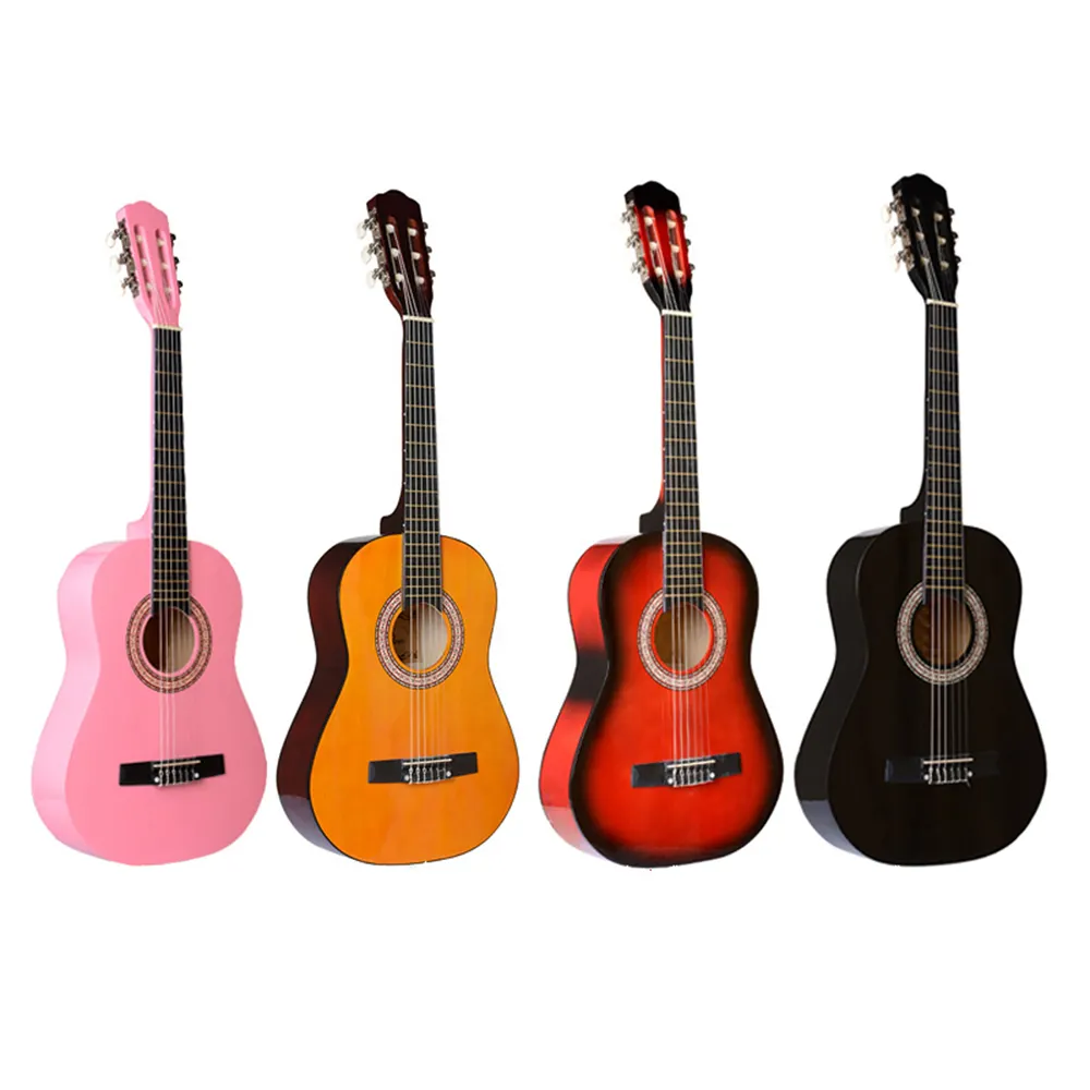 Hot Selling 34 Zoll 6 Saiten Großhandel klassische Gitarre für Studenten Anfänger