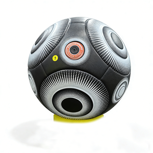Ballon de football de haute qualité, taille standard 5, en PU, cousu à la machine et à panneaux attachés, <span class=keywords><strong>Coupe</strong></span> <span class=keywords><strong>du</strong></span> <span class=keywords><strong>Monde</strong></span> 2026 - Product Image 6